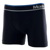 Cueca Boxer Masculina Mash Sem Costura Leve Conforto Preto P