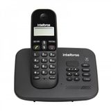 Telefone Sem Fio Intelbras Ts3130 Id Dect6.0 Com Secretaria Eletronica Preto