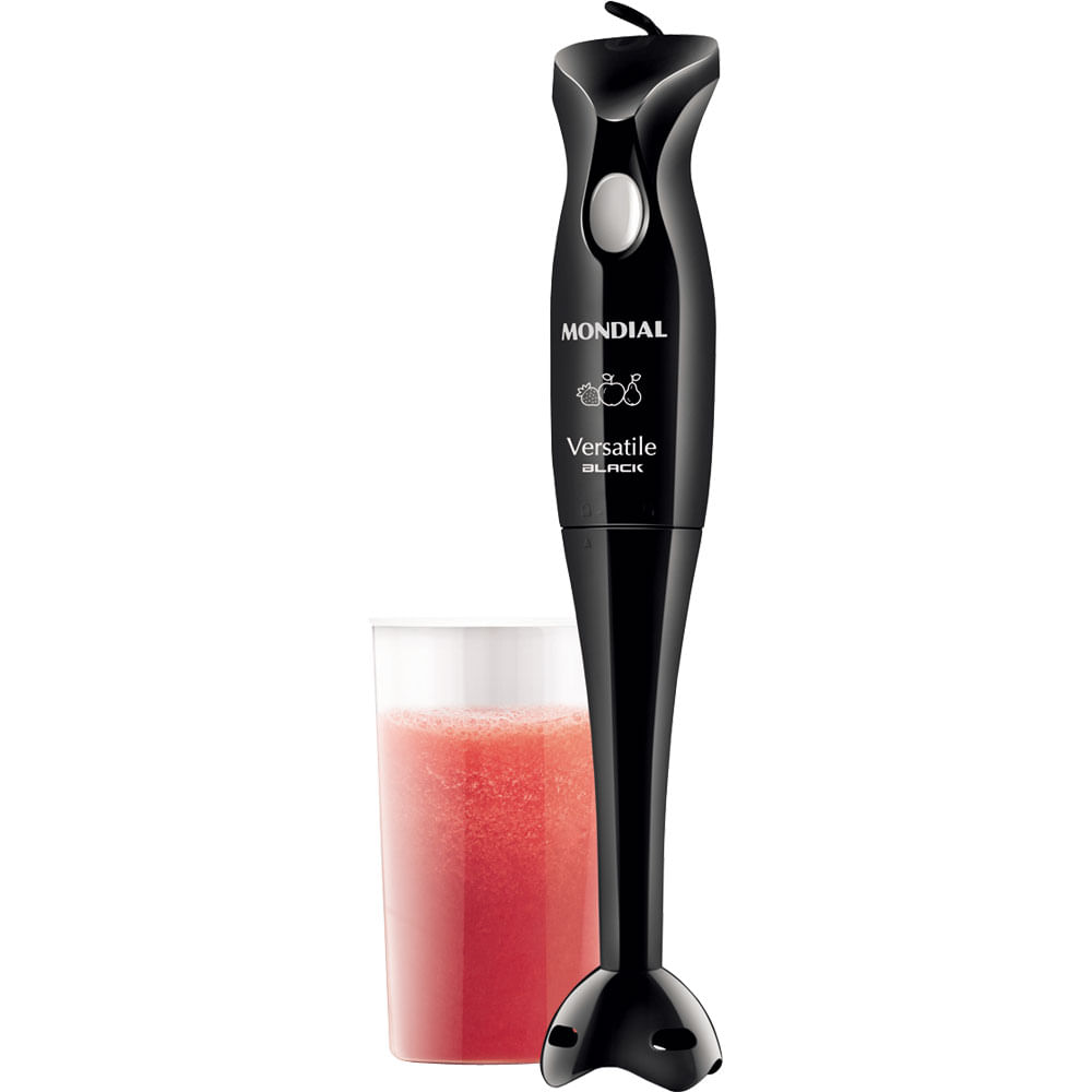 Mixer com Copo Medidor 600ml Mondial Versatile Black M-08 Preto Mondial 220V é boa?