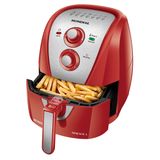 Fritadeira Elétrica Air Fryer Mondial Afn-40-Bi 1500W Vermelho/Inox 110V