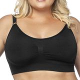 Sutiã Basic Comfort Plus Size Preto-50