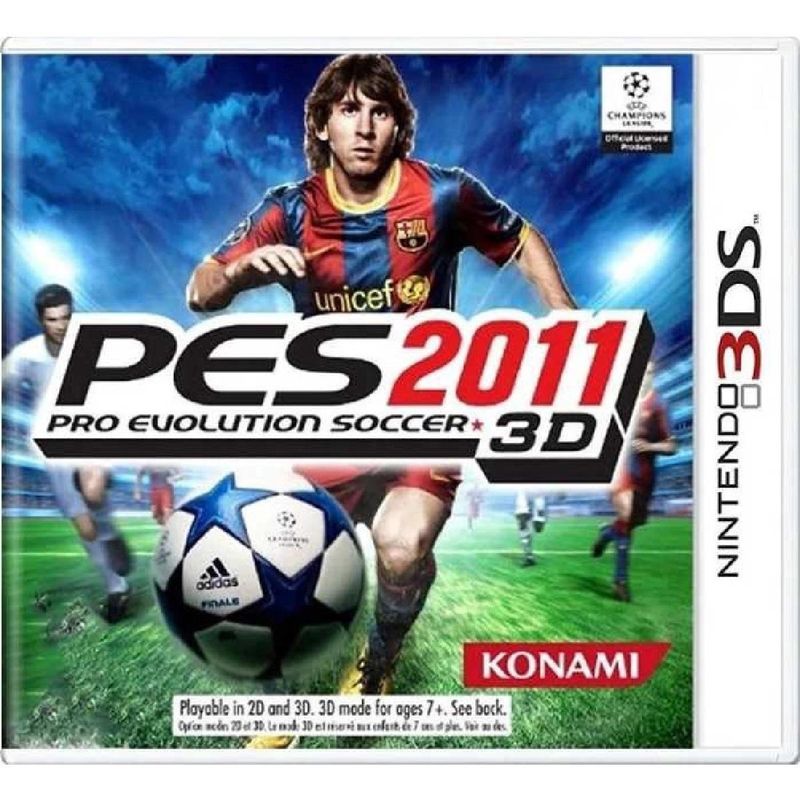 Jogo Pes 2011 - 3ds - Konami