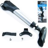 Bomba De Ar Mini Pump Bike Ciclismo Gp 96a Da Aluminio Prata Giyo