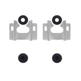 Suporte Fixo Universal para TV LCD, LED e Plasma Cromado - MPdecor