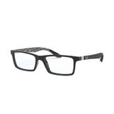 Armação Ray-Ban Rb8901 5610 55 Preto Fibra Carbono Quadrado