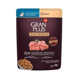 Ração Úmida Sachê Granplus Gourmet Gatos Adultos Castrados Frango 85g