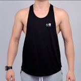 Regata masculina P cavada academia fitness machão Preto