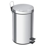 Lixeira Inox Com Pedal 20 Litros Tramontina - 94538/120
