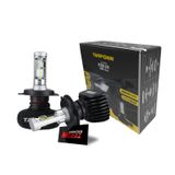 Kit Lâmpada Ultra Led H4 8000Lm 6000K 40W Tarponn
