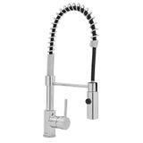 Torneira De Pia Modaza Nobile Gourmet Monocomando Para Cozinha Com Ducha, Cromado