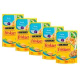 Kit 5 Sachês Peixe Branco Ao Molho Friskies 85g