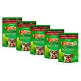Kit 5 Sachês Dogchow Cordeiro com Molho 100g