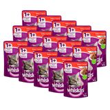 Kit 15 Sachês Whiskas Adt Carne 85g