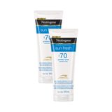 Kit 2 Protetores Solar Neutrogena Sun Fresh FPS 70 200mL