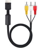 Cabo Av Audio E Video Rca Play Station Ps 2 Ps 1
