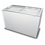 Freezer Horizontal Expositor Fricon Tampa De Vidro 411l Hceb 411 V 127v