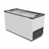 Freezer Horizontal Metalfrio 388 Litros Tampa De Vidro Supra Branco Nf40sb 220v