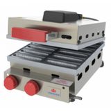 Maquina De Crepe Suico 12 Cavidades Progas A Gas Prk 120g G2 Style
