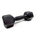 Halter Dumbell Sextavado Pintado 10Kg Musculação Megagym