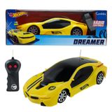 Veiculo Dreamer Hot Wheels - Rc 3 Func Pilhas - Amarelo