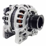 Alternador 90 Amperes 14V com Polia Renault Clio Logan Sandero Scenic Kangoo Megane e Nissan Livina Todos com Motor 1.6 K4M e K7M com Ar Condicionado