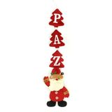 Enfeite Feltro Papai Noel Paz Nta68001 - Wincy