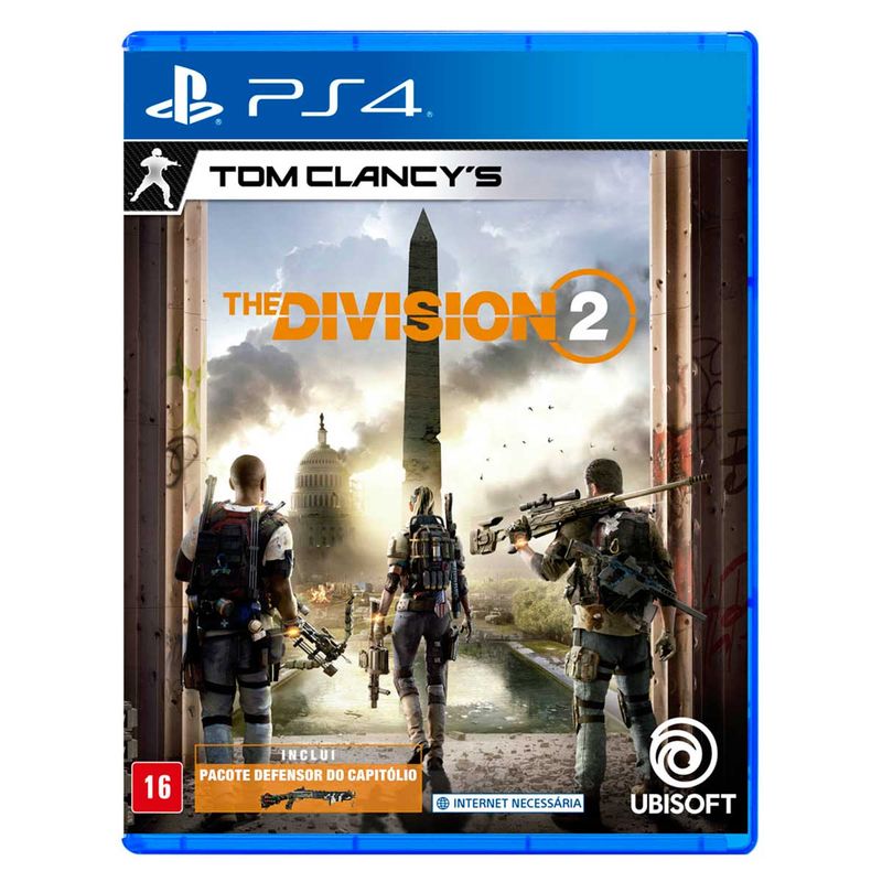 Jogo Tom Clancy's: The Divison 2 - Playstation 4 - Ubisoft