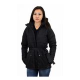 Casaco Parka feminino Impermeável Com Capuz Frio Intenso, Neve