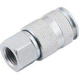Engate Rápido De 1/4&quot; Rosca Fêmea 1/4&quot; Npt Com Esferas Vonder