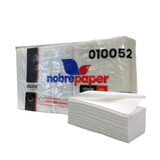 Papel Interfolha 100% Celulose 22,5x21cm 2 Dobras Folha Dupla Nobre Com 1.000 Folhas Nobre