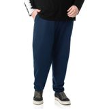 Calça Moletom Com Felpa Diametro Azul M