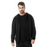 Jaqueta Com Capuz Felpa Diametro Preto P