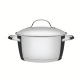 Panela Caçarola Funda Allegra Aço Inox Fundo Triplo 16 Cm Pita9 1,5l - Tramontina 62654160