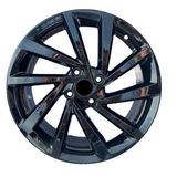 Kit 4 Rodas Aro 17x6 R-seven 4x100 Black Zk-780