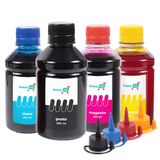 Kit 4 Tintas Para Epson Ecotank L3250 250ml Inova Ink