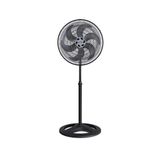 Ventilador De Coluna Ventisol 50cm Turbo 6, 3 Velocidades, 6 Pás, Preto