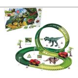 Pista Dino Dinossauro Track Car Infantil Menino Menina