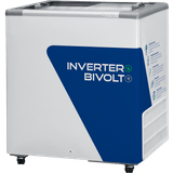 Freezer Horizontal Inverter Porta De Vidro 216 Litros Fricon Hceb216-3v000 Branco Bivolt