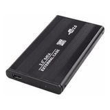 Case Gaveta Hd Externo 2,5 Notebook Usb 2.0 Sata Preto