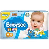 Fralda Infantil Babysec Ultra Sec Galinha Pintadinha Mega