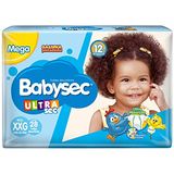 Fralda Infantil Babysec Ultra Sec Galinha Pintadinha Mega