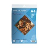 Papel Fotográfico Matte A4 108g 20 Folhas - Pe044 Pe044