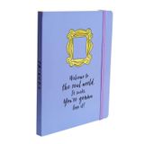 Friends - Yellow Frame Softcover Notebook