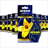 Aromatizante Mon Areon Vanilla Mia - 9 Peças - Perfume Automotivo Odorizador Carro Baunilha