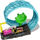 Hot Wheels Pista E Acessorio Monster Trucks Glow-in-the-dar