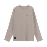 Camiseta Manga Longa Diametro Bege Plus G3