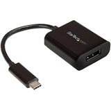 Adaptador Usb C Para Displayport Da Startech.com - 4k 60hz/8k 30hz, Dongle Usb Type-c Dp 1.4 Hbr2, Conversor De Vídeo Para Monitor Usb-c Com