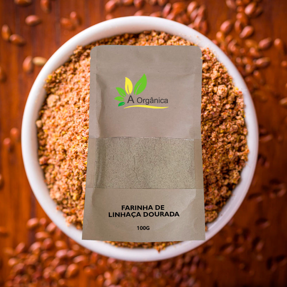 Farinha De Linhaça Dourada 100% Pura Premium 100g - Carrefour
