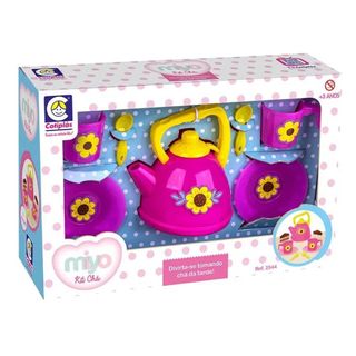 Jogo De Cha Infantil 5 Pecas Kit Chazinho Disney Princesas