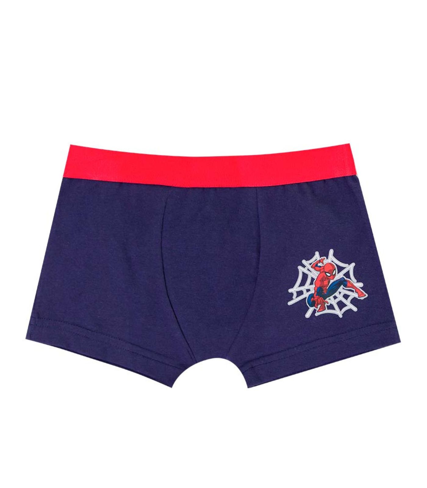 Cueca Boxer Infantil Homem Aranha Evanilda Azul 12